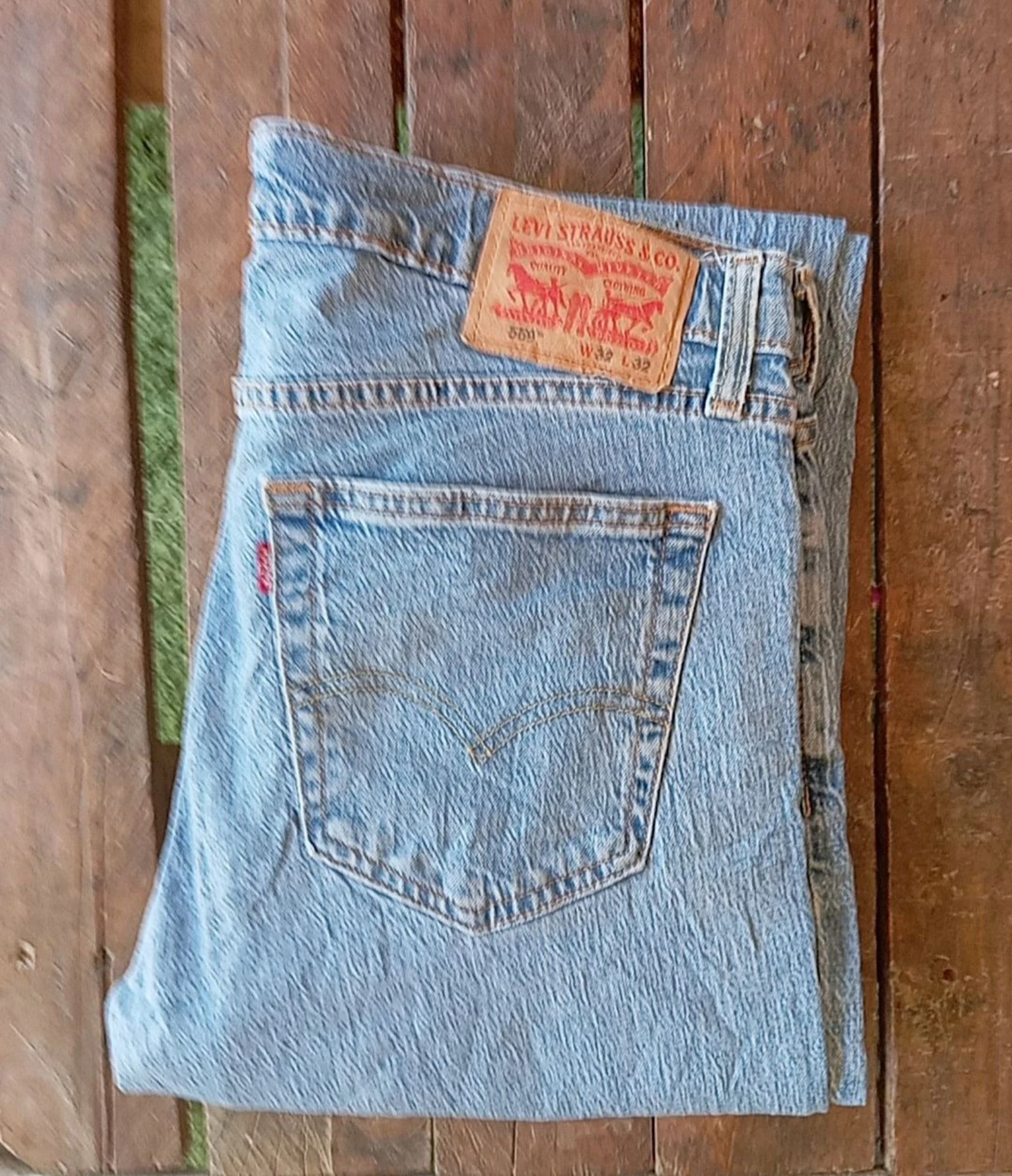 Vaqueros Levi's 559 Originales W32 L32 - Azul Clásico